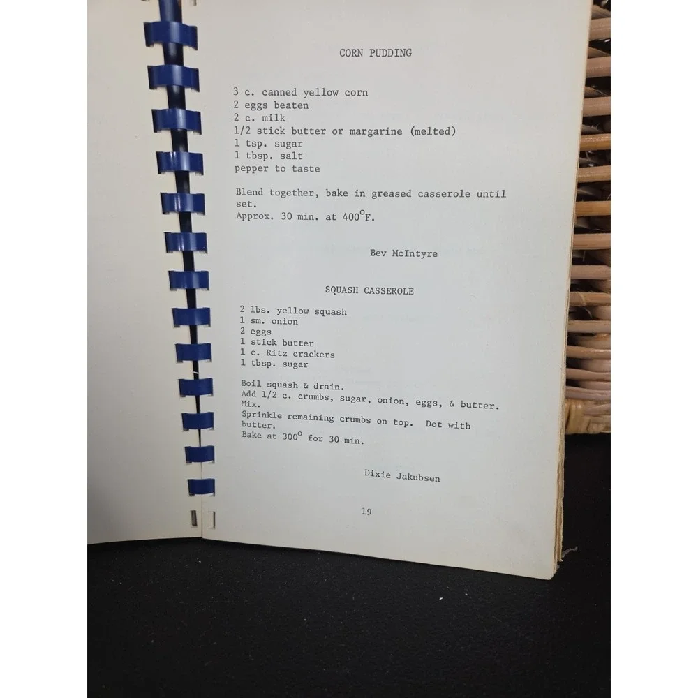 Winterfield Booster Club WBC Cookbook Charlotte, North Carolina‎ Vintage Local